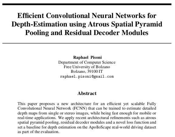 abstract of my first paper